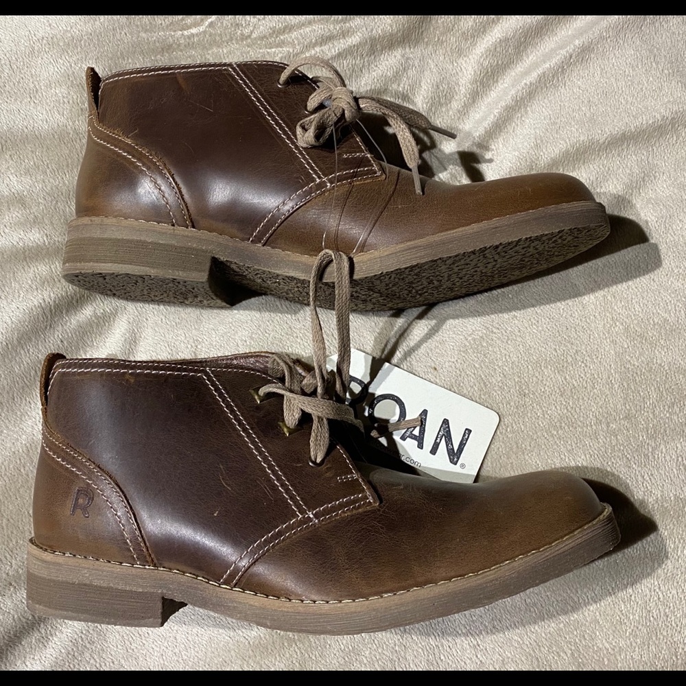ROAN by Bed Stu Chukka Leather Boots Size 8 NWOB